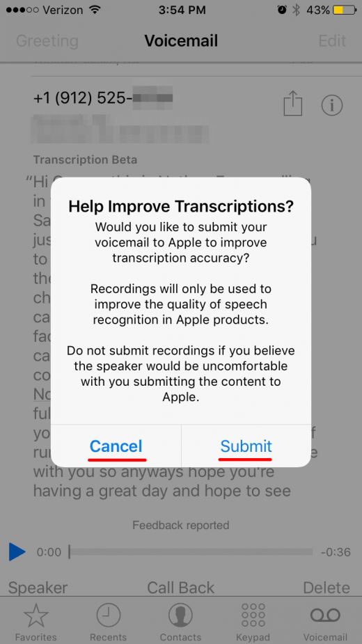 How to Use Voicemail Transcription (aka Voicemail-to-Text) on iPhone | iPhoneLife.com
