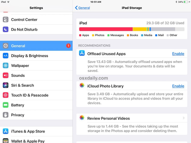 How to Offload Apps on iPhone or iPad to Free Up Storage Space