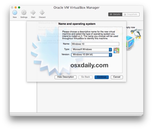How to Run Windows 10 on Mac Free with VirtualBox for Mac OS X